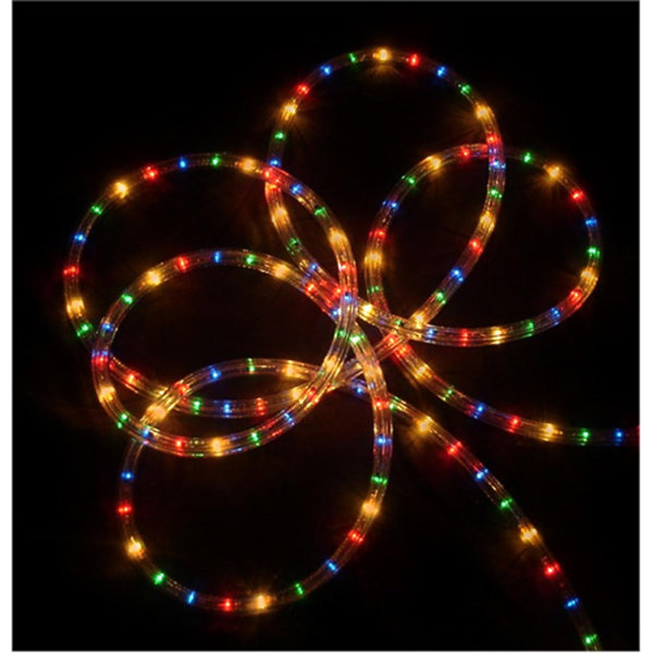 Rope Light Christmas Decorations  Amazon Com West Ivory 3 8 10 Feet
